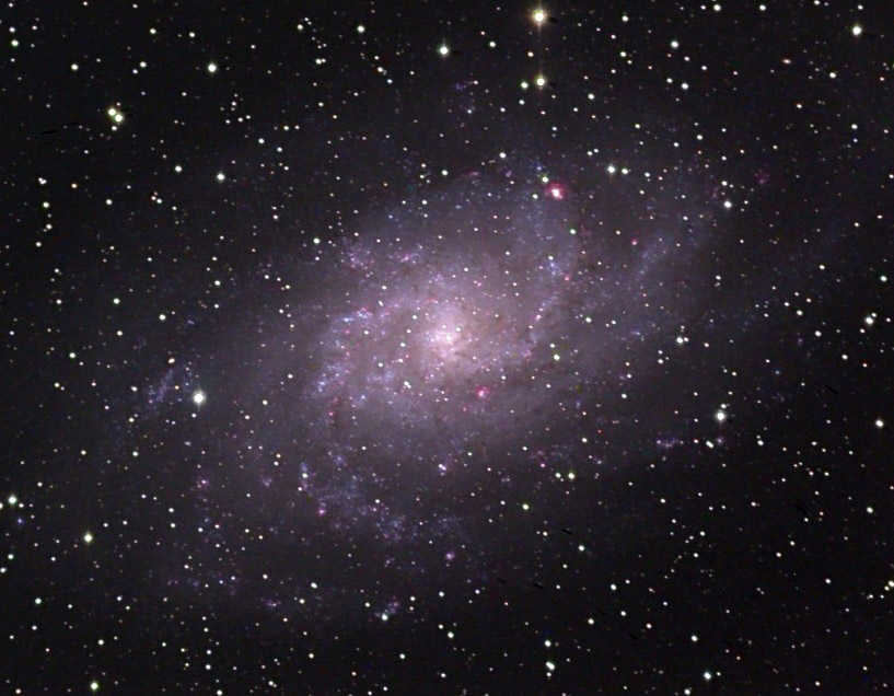 Image: M33 Pinwheel Galaxy by Patric Knoll - 2005