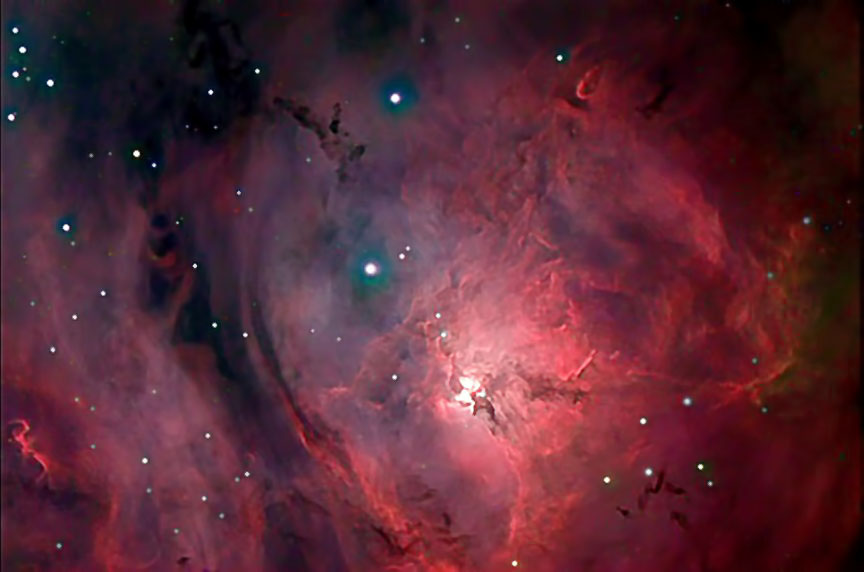 Image: M8/Lagoon Nebula by Patric Knoll - 2008